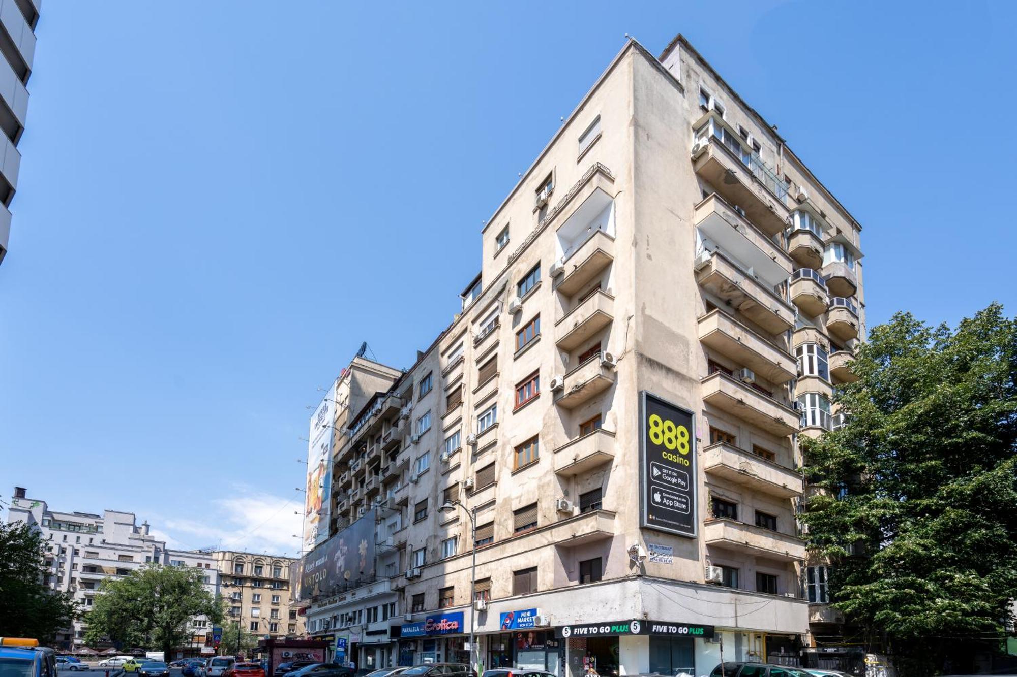 Downtown By Urbanesq Apartment Bucureşti Exterior foto